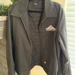 Dickies Black Quilted Mission Jacket